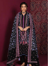 Gul Ahmad Winter Embroidered Khaddar 3 Pc Suit K-32030