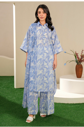 Limelight Summer Printed Lawn 3-Piece Blue-U3746