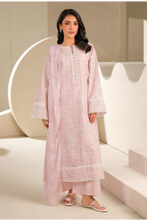 Limelight Summer Printed Lawn 3-Piece Pink-U3857