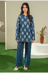 Limelight Summer Printed Lawn 2-Piece Blue-U4243