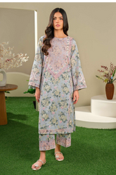 Limelight Summer Printed Cambric 2-Piece Sky Blue-U4288