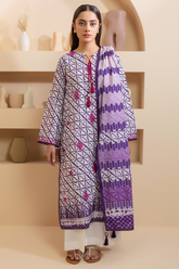 zellbury-summer -printed-lawn-2 Piece-WUS25E20241