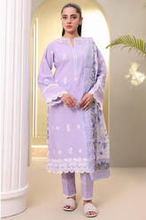Zellbury Summer Embroidered Lawn 3-Piece - WUS25E30068