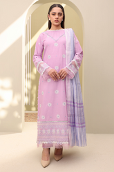 Zellbury Summer Embroidered Lawn 3-Piece - WUS25E30284