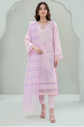 Zellbury Summer Embroidered Lawn 3-Piece - WUS25E30350