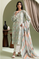 Zellbury Summer Printed Lawn Shirt 2 Piece - WUS25X20475
