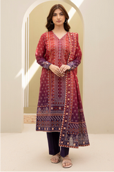 Zellbury Summer Printed Lawn 3-Piece - WUS25X30426