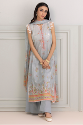 Zellbury Summer Printed Lawn 3-Piece - WUS25X30428