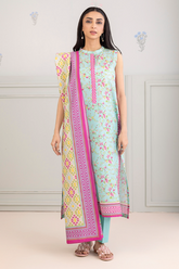 Zellbury Summer Printed Lawn 3-Piece - WUS25X30439