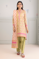 Zellbury Summer Printed Lawn 3-Piece - WUS25X30499