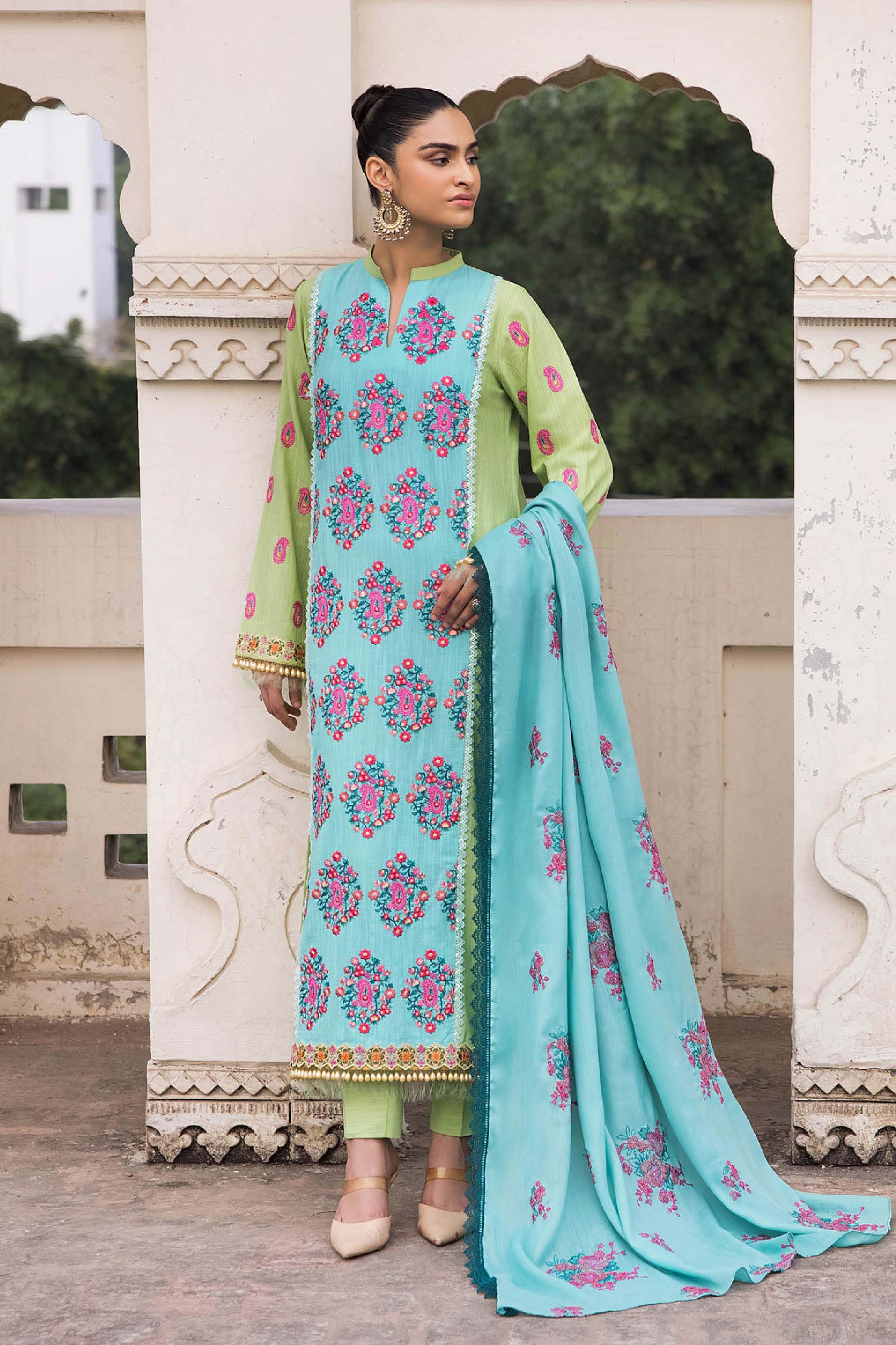 Rajbari Premium Winter Shawl 3 Piece - 3B