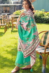 Gul Ahmad Printed Thick Khaddar 3 Piece - K #42007 T
