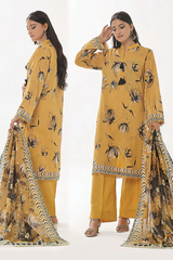 Gul Ahmad  Printed Khaddar The Winter's Tale 3 Piece - WNS #42039