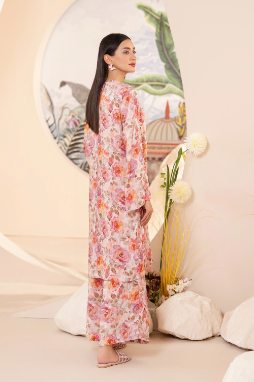 Calista Luxury Digital Self Printed Linen 2PC - A-8