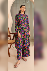 Calista Luxury Digital Self Printed Linen 2PC - A-12