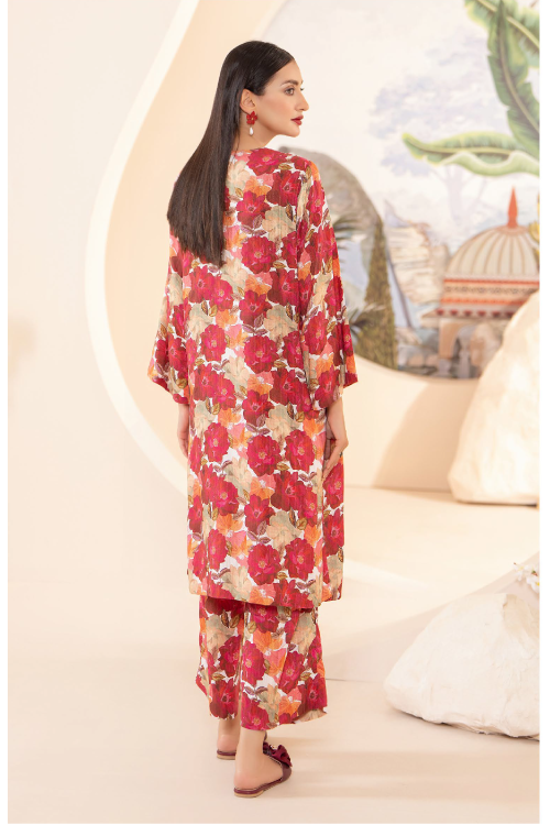 Calista Luxury Digital Self Printed Linen 2PC - A-1