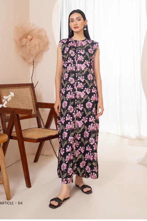Calista Luxury Digital Self Printed Linen 2PC - A-4
