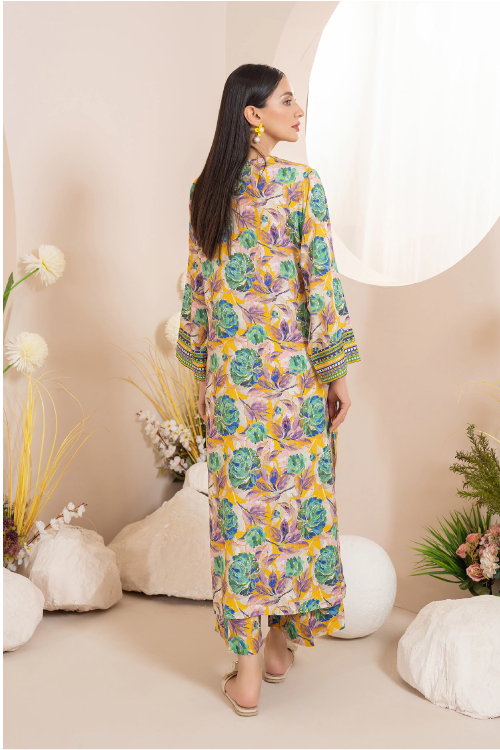 Calista Luxury Digital Self Printed Linen 2PC - A-5