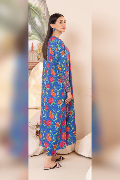 Calista Luxury Digital Self Printed Linen 2PC - A-6