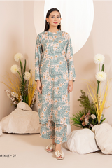 Calista Luxury Digital Self Printed Linen 2PC - A-7