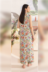 Calista Luxury Digital Self Printed Linen 2PC - A-9