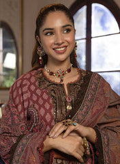 Asim Jofa Winter Khaddar 3 PC Shawl Collection AJAW-07