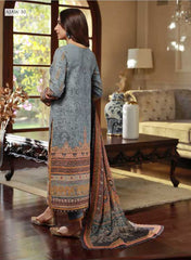 Asim Jofa Winter Khaddar 3 PC Shawl Collection AJAW-10