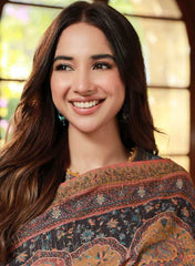 Asim Jofa Winter Khaddar 3 PC Shawl Collection AJAW-10