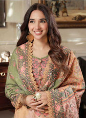 Asim Jofa Winter Karandi 3 PC Shawl Collection AJAW-12
