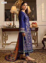 Asim Jofa Winter Khaddar 3 PC Shawl Collection AJIW-01