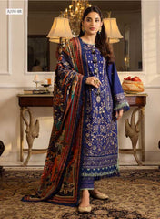 Asim Jofa Winter Khaddar 3 PC Shawl Collection AJIW-01
