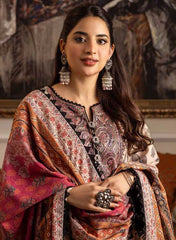 Asim Jofa Winter Khaddar 3 PC Shawl Collection AJIW-06