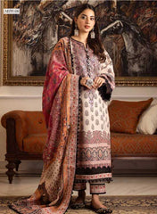 Asim Jofa Winter Khaddar 3 PC Shawl Collection AJIW-06