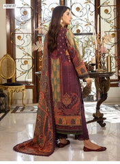 Asim Jofa Winter Khaddar 3 PC Shawl Collection AJIW-07
