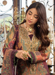 Asim Jofa Winter Khaddar 3 PC Shawl Collection AJIW-07