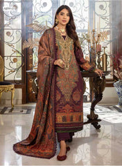 Asim Jofa Winter Khaddar 3 PC Shawl Collection AJIW-07