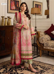 Asim Jofa Winter Khaddar 3 PC Shawl Collection AJIW-08