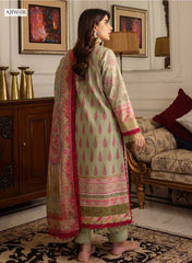 Asim Jofa Winter Khaddar 3 PC Shawl Collection AJIW-08