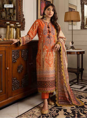 Asim Jofa Winter Khaddar 3 PC Shawl Collection AJIW-12