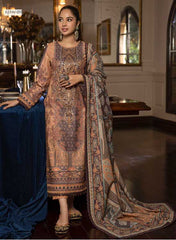 Asim Jofa Winter Karandi 3 PC Shawl Collection AJAW-09
