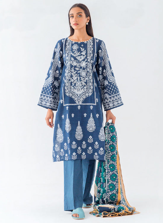 Beech Tree Winter Embroidered Khaddar 3PC BT1W23U37