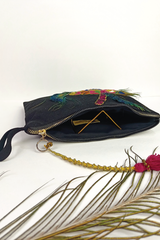 Black Dholak Clutch Bag GWCB0002