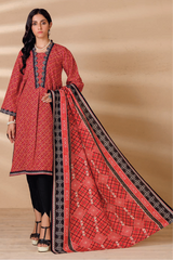 Bonanza Satrangi Winter Khaddar 3Pc Chili SWT223P09A