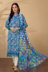 Bonanza Satrangi Winter Khaddar 3Pc Floral pop RWR223P03B