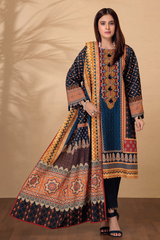 Bonanza Satrangi Winter Khaddar 3Pc Ink Impression SWT223P41