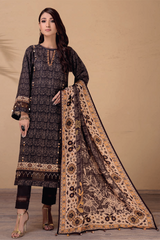 Bonanza Satrangi Winter Khaddar 3Pc Noir Glow RWO223P104
