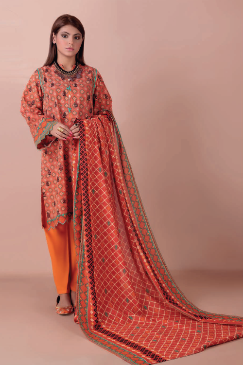 Bonanza Satrangi Winter Khaddar 3Pc Orioless SWT223P55A