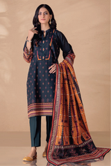Bonanza Satrangi Winter Khaddar 3Pc Scarbo Rough AWR223P04B