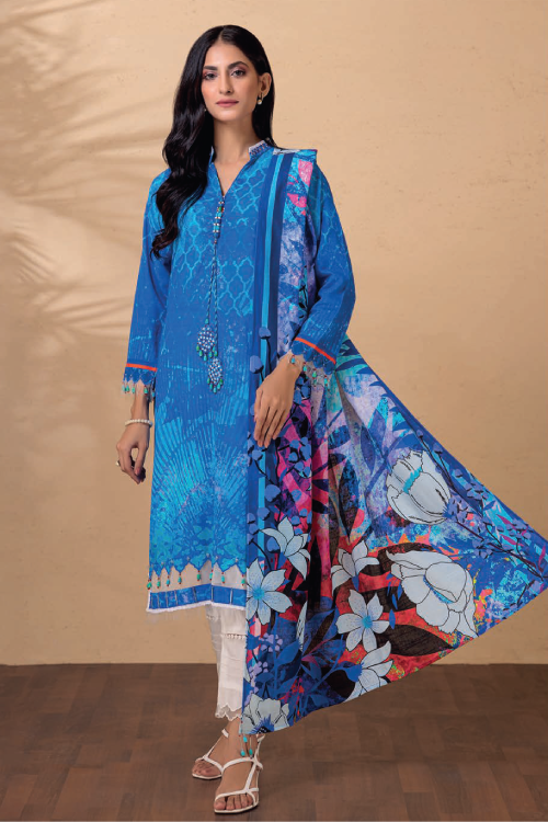 Bonanza Satrangi Winter Khaddar 3Pc Seashell RWR223P07B