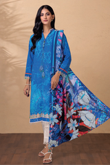 Bonanza Satrangi Winter Khaddar 3Pc Seashell RWR223P07B
